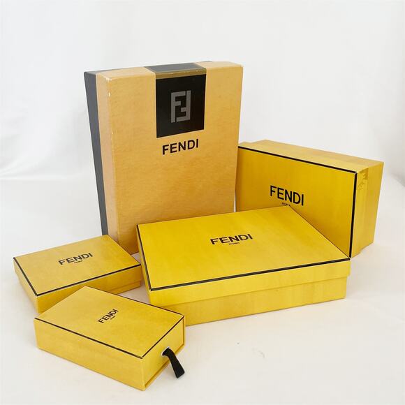FENDI Box Bundle 5 Boxes in Various Sizes - Picture 1 of 6